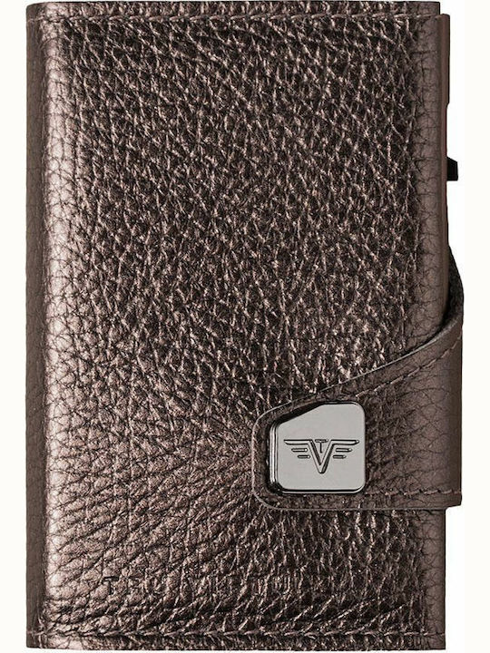 Tru Virtu Click & Slide Leather Men's Wallet Ca...
