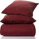 Silk Fashion Armchair Throw 1715 180x180cm Bordo