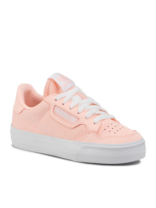 Continental Vulc C Παιδικά Sneakers Clear Orange / Cloud White