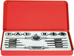 MTX Set of Taper and Die with Tap Wrench 14pcs 773459