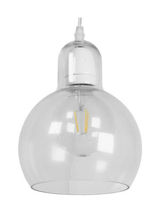 GloboStar Lucrezia Pendant Lamp E27 Transparent