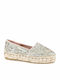 Viguera 1223 Women's Fabric Espadrilles Glitter Gold