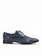 Damiani 257 Men's Leather Dress Shoes Blue