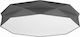 TK Lighting Kantoor Ceiling Mount Light 86cm Gray with Socket E27