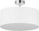 TK Lighting Vienna Modern Fabric Ceiling Light with Socket E27 40pcs White