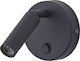 TK Lighting Enzo Single Spot with Socket G9 in Black Color