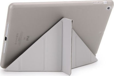 Origami Flip Cover Plastic Gri (iPad 2017/2018 9.7" - iPad 2017/2018 9.7")