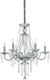 Ideal Lux Amadeus SP6 Chandelier Candlestick 6xE14 Transparent 168753
