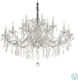 Ideal Lux Napoleon SP18 Πολυέλαιος 18xE14 με Κεράκια Διάφανος 167268