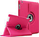 Rotating Flip Cover Synthetic Leather Rotating Fuchsia (iPad 2017/2018 9.7")