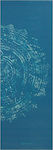 Gaiam Mandala 4mm Στρώμα Γυμναστικής Μπλε (173cm x 61cm x 0.4cm)
