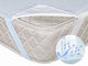 Just Baby Crib Mattress Protector Cotton with Elastic Straps 60x120cm