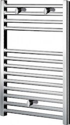 De'Longhi Richmond Πετσετοκρεμάστρα Μπάνιου 1186x400 363kcal/h Ασημί