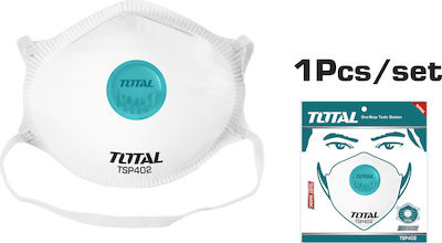 Total TSP402 FFP2 Dust Mask Schutzmaske FFP2 Weiß TSP402 1Stück