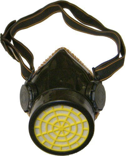 Half Face Activated Carbon Mask with Replaceable Filters Industrial Chemical Mask with Activated Carbon Filter