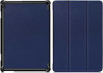 Magnetic 3-Fold Flip Cover Piele artificială Albastru (Lenovo Tab M10 10.1" - Lenovo Tab M10 10,1")