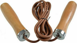 Profit Leather Adjustable Jump Rope Brown DK 1019 2.8m