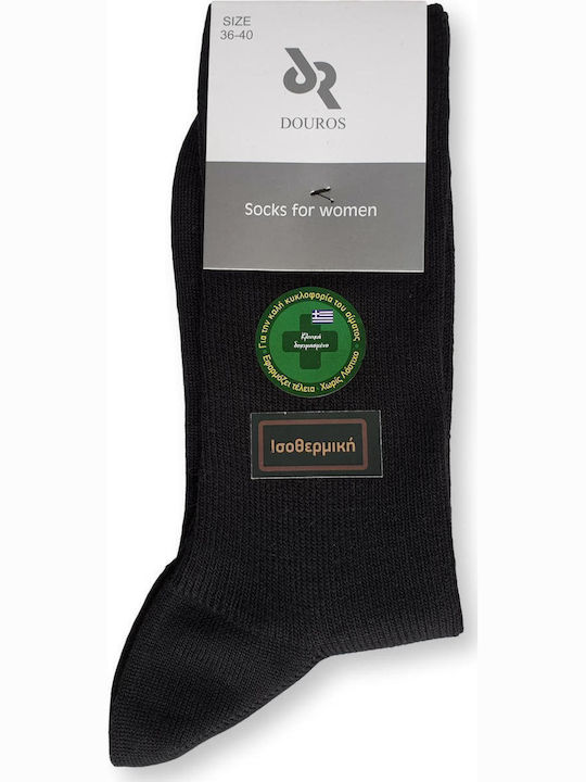 Douros Socks Sosete termice pentru barbati Negre