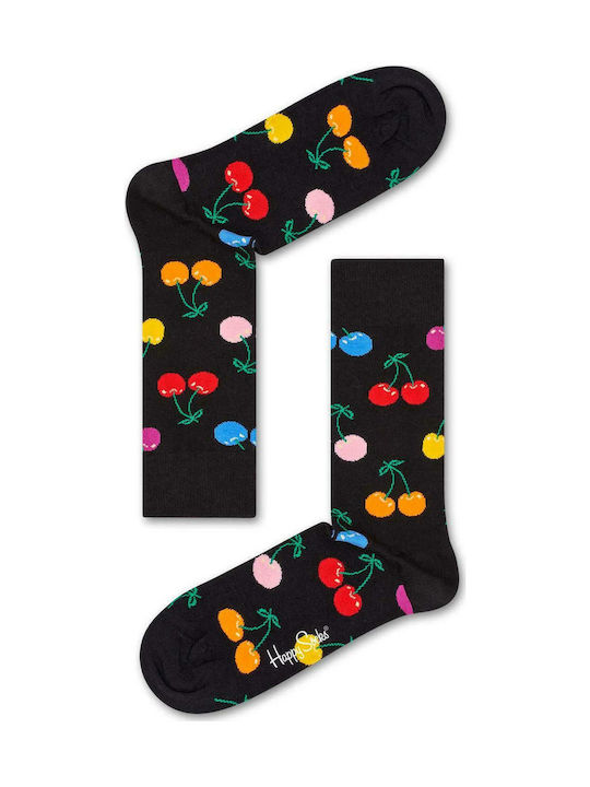 Happy Socks Cherry Bărbați Șosete cu Model Negr...