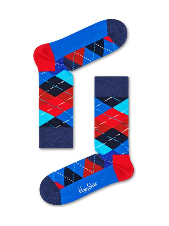 Happy Socks Argyle Unisex Κάλτσες με Σχέδια Πολ...