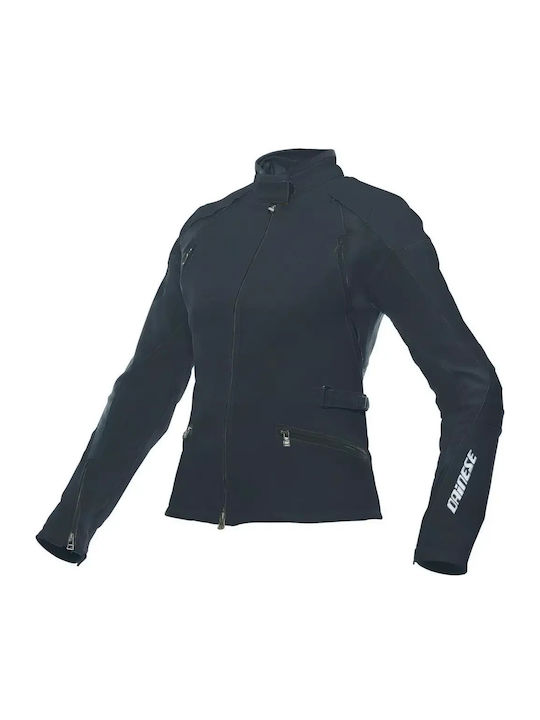 Arya Lady Tex Women's Motorcycle Jacket 4 Seasons Waterproof Black