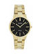 Oozoo Timepieces Black/Gold