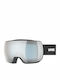 Uvex Compact FM Μάσκα Σκι & Snowboard Ενηλίκων Μαύρη με Φακό Καθρέπτη σε Γκρι Χρώμα