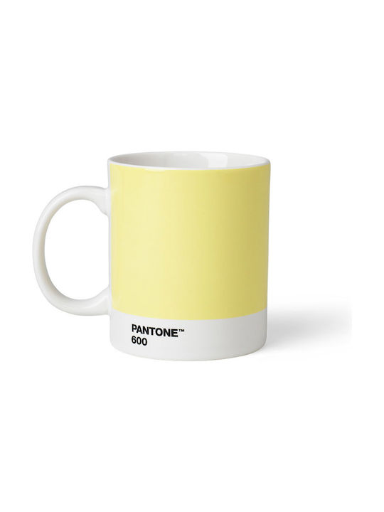 Pantone Lifestyle Κούπα από Πορσελάνη Light Yellow 375ml