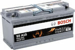 Bosch Μπαταρία Αυτοκινήτου S5A150 950A με Χωρητικότητα 105Ah και CCA 950A Start/Stop