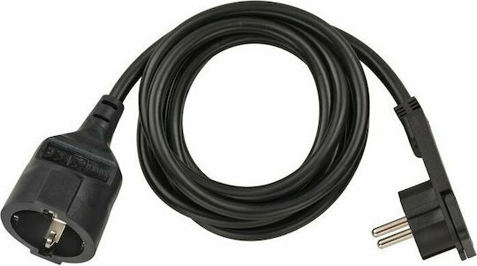 Brennenstuhl Extension Cable Cord 2m Black