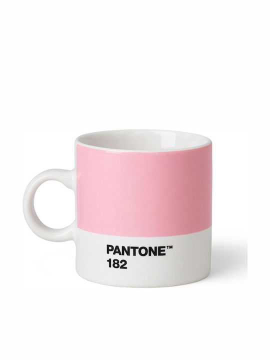 Pantone Lifestyle Tasse Espresso aus Porzellan Rosa 120ml
