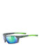 Uvex Sportstyle 225 Men's Sunglasses with Gray Plastic Frame and Blue Lens 5320255716