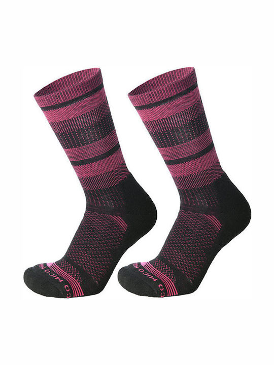 Mico Merino Trekking Κάλτσες Μωβ Mico Merino Trekking Κάλτσες Μωβ