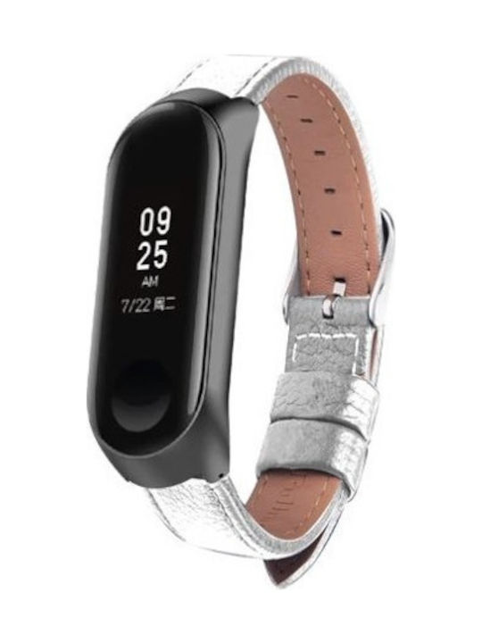 Strap Leather White (Redmi Smart Band 2)