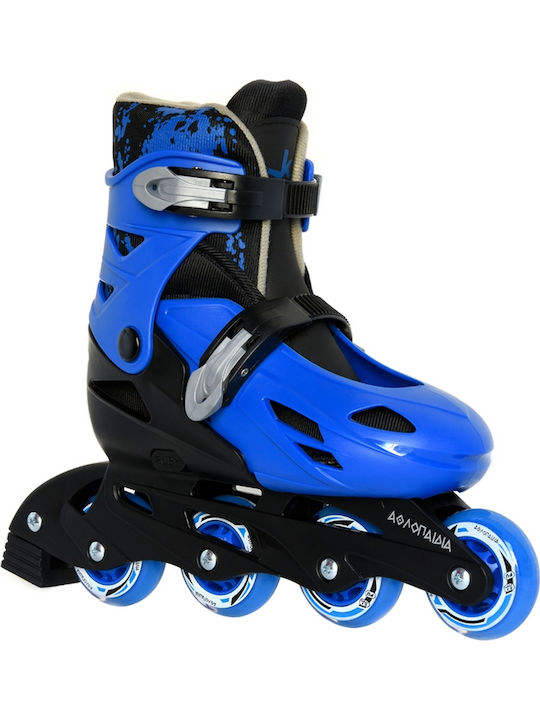 Athlopaidia Kids Adjustable Inline Rollers Blue
