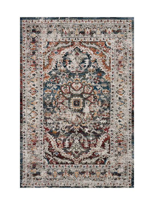 Tzikas Carpets 30988-111 Rug Rectangular with Fringes Gray