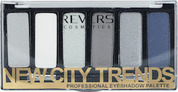 Revers Cosmetics New City Trends Professional Eyeshadow Palette 04