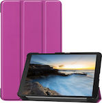 Magnetic 3-fold Flip Cover Synthetic Leather Purple (Galaxy Tab A 8.0 2019) 101220358E