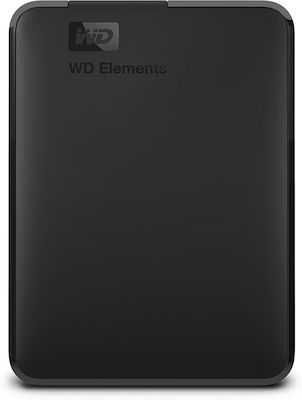 Western Digital Elements Portable USB 3.0 Εξωτερικός HDD 5TB 2.5" Μαύρο