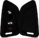 Silicone Car Key Cover Case with 3 Buttons for Bmw Black