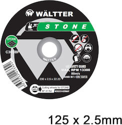 Walter 5718 Δίσκος Κοπής Δομικών Υλικών 125mm