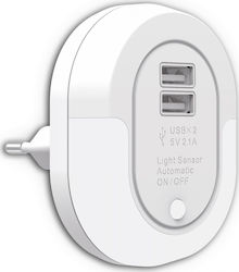 Elvhx Notfallleuchten LED Steckdose