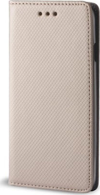 Forcell Synthetic Leather Book Gold (Galaxy S9)