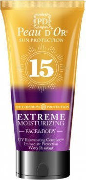 Peau d'Or Extreme Moisturizing Αντηλιακή Κρέμα Σώματος SPF15 100ml