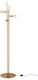 Luma Floor Lamp H185xW40cm. with Socket for Bulb E27 Gold