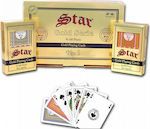 Star Plasticized Card Deck Red