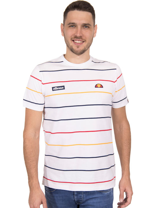 Ellesse Vettore Herren T-Shirt Kurzarm Weiß