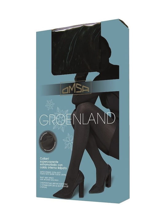 Omsa Groenland Γυναικείο Καλσόν Μαύρο