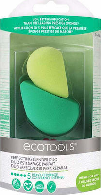 EcoTools Synthetic Make Up Sponge Set for Foundation Perfecting Duo 2pcs