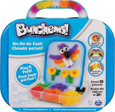 Spin Master Plastic Construction Toy Bunchems Travel Easel Kid 4++ years